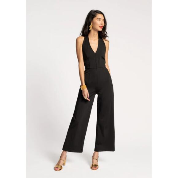 Frances Valentine Babe Halter Jumpsuit Size 8 NWT - Picture 1 of 12